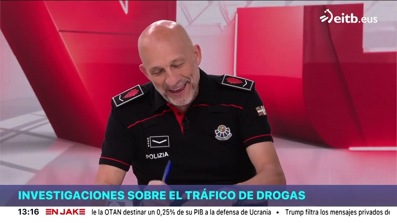#ETB | Hermelo Molero, jefe del grupo de Drogas de la Ertzain-etxea de Bilbao en el programa En Jake