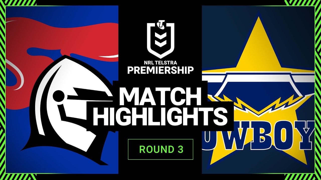Newcastle Knights v North Queensland Cowboys | Match Highlights | Round 3, 2013 | NRL