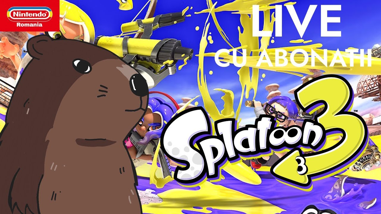 🔴SPLATOON 3 CU ABONATII - NINTENDO ROMANIA 🔴