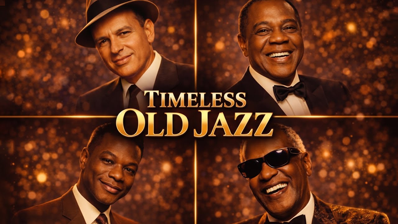 Old Jazz 50's 60's 70's 🎷Frank Sinatra, Louis Armstrong, Ray Charles,Nat King Cole | Vintage Jazz