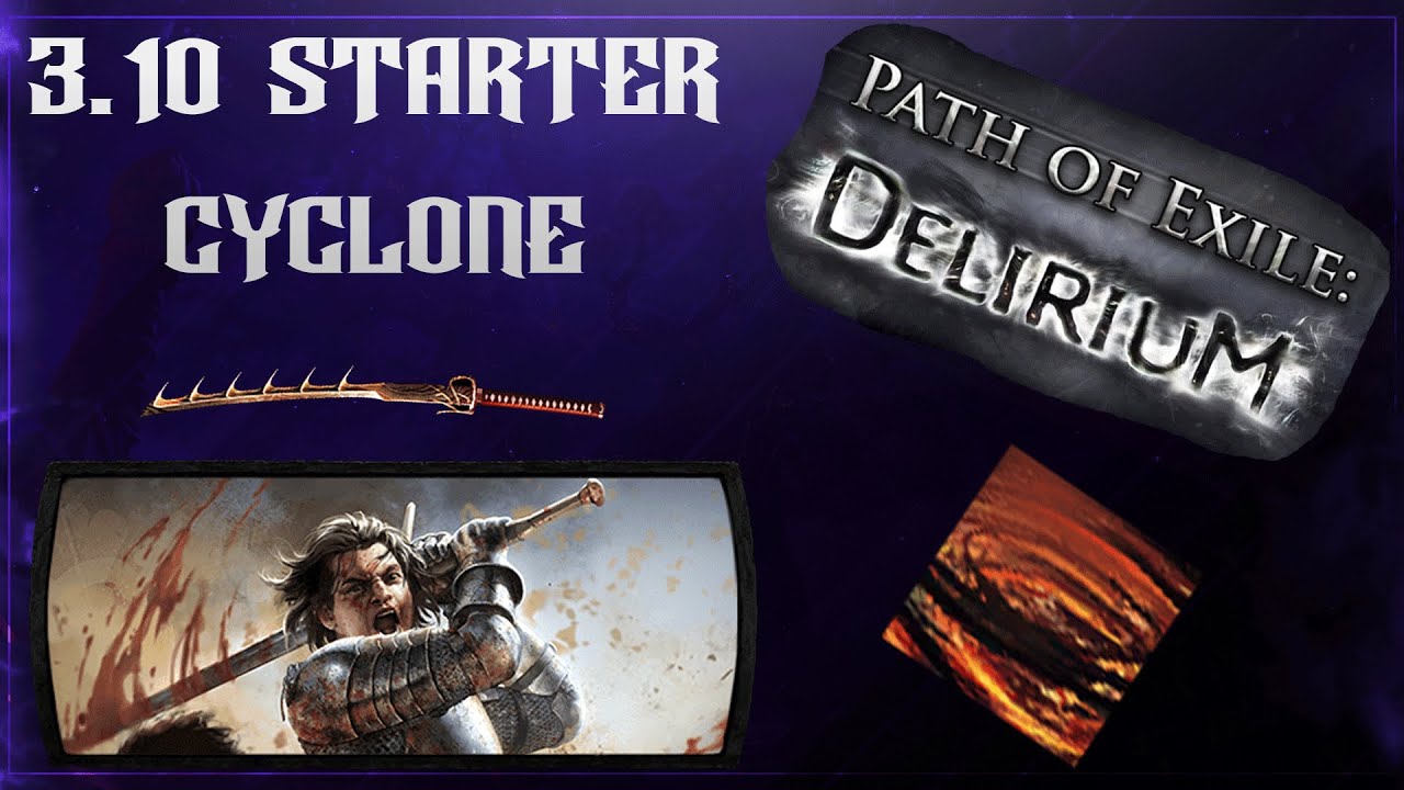 [PoE German] UPDATED 3.11 Starter Cyclone Slayer! Spin2Win! Einfaches Gameplay, enormer Schaden!