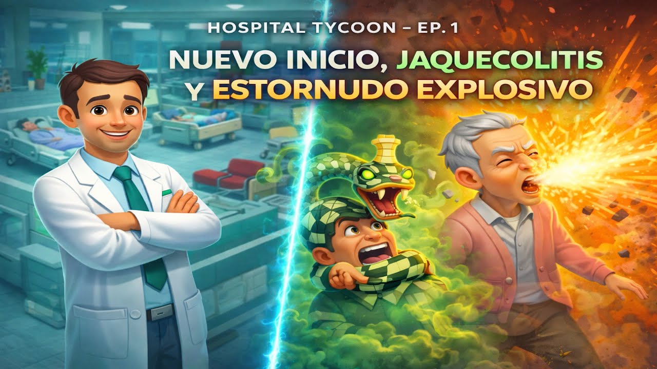Hospital Tycoon: Episodio 1 - Un Nuevo Comienzo (Serie 1) | Gameplay en Español (Sin Comentarios)