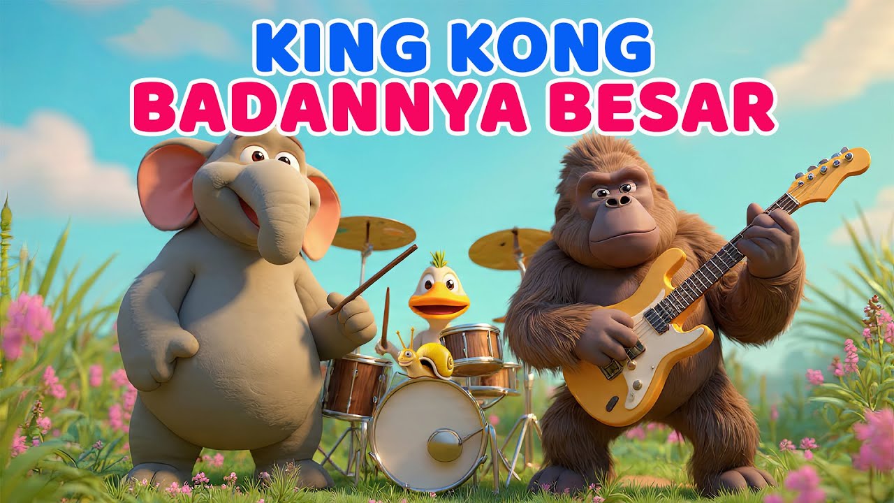 Kingkong Badannya Besar - Sekolah Minggu (New Version)