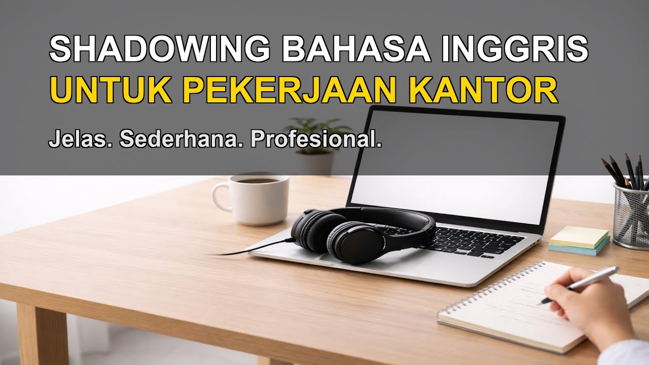 14. Shadowing Bahasa Inggris Profesional | Pelaporan dan Penjelasan – Menjelaskan