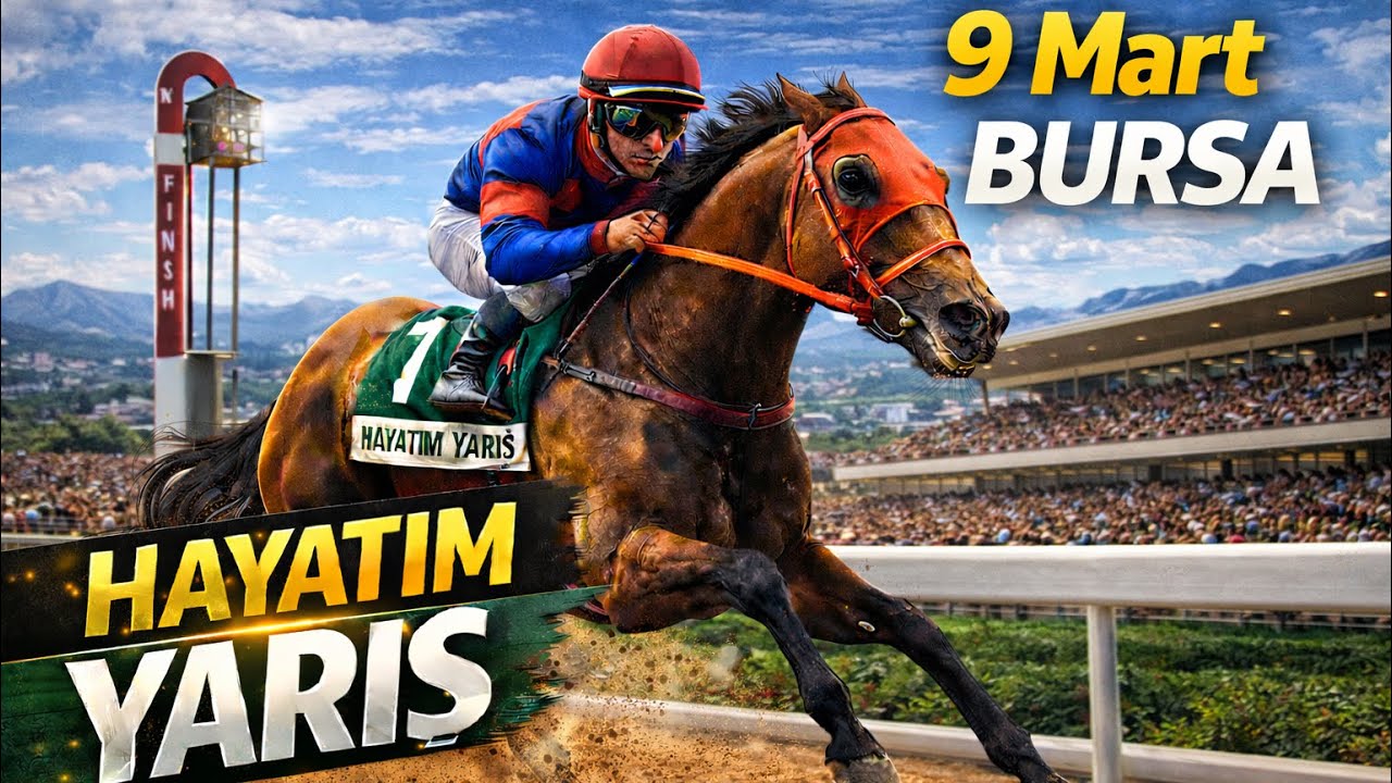 9 Mart Bursa At Yarışları | G&uuml;n&uuml;n Bankoları, Altılı Ganyan Tahminleri ve Bursa Yarış Analizi