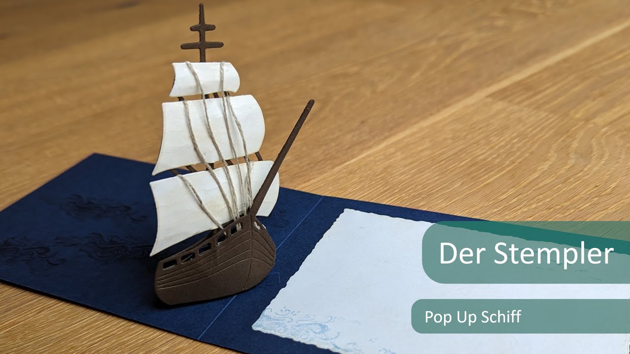 Pop Up Schiff | Der Stempler ~ Stampin Up!