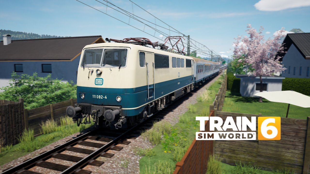 DB 111 Stunning and Dangerous Journey to Innsbruck | Mittenwaldbahn Route | Train Sim World 6