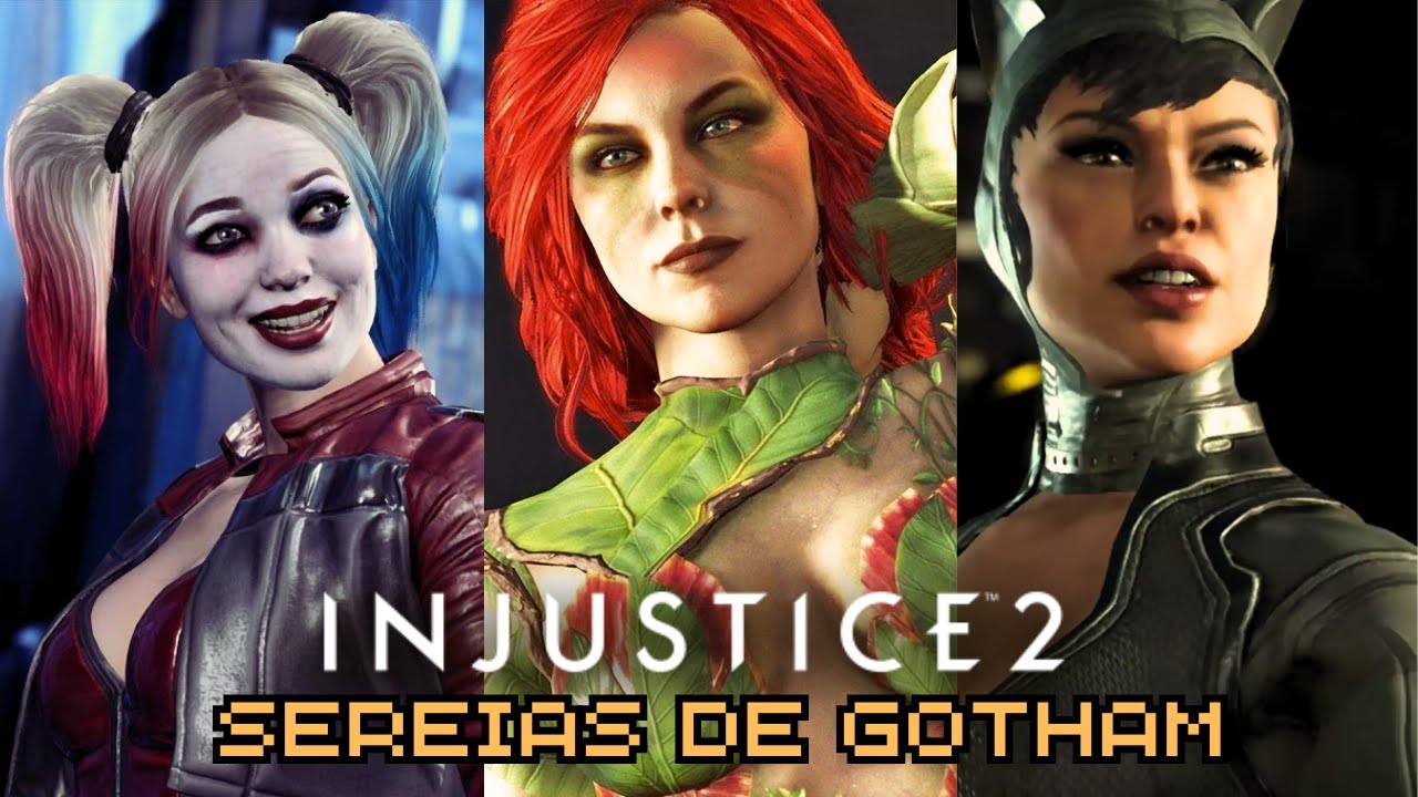 INJUSTICE 2 | SEREIAS DE GOTHAM vs CORINGA (BOSS GUILDA)