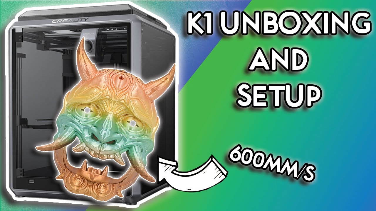 Creality K1 Unboxing and Setup || First Impressions