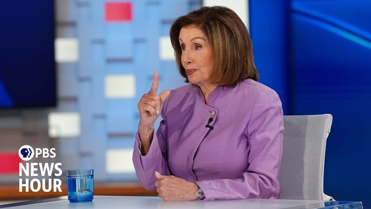 Pelosi discusses her book, 'The Art of Power,' and voices confidence in Harris' chances