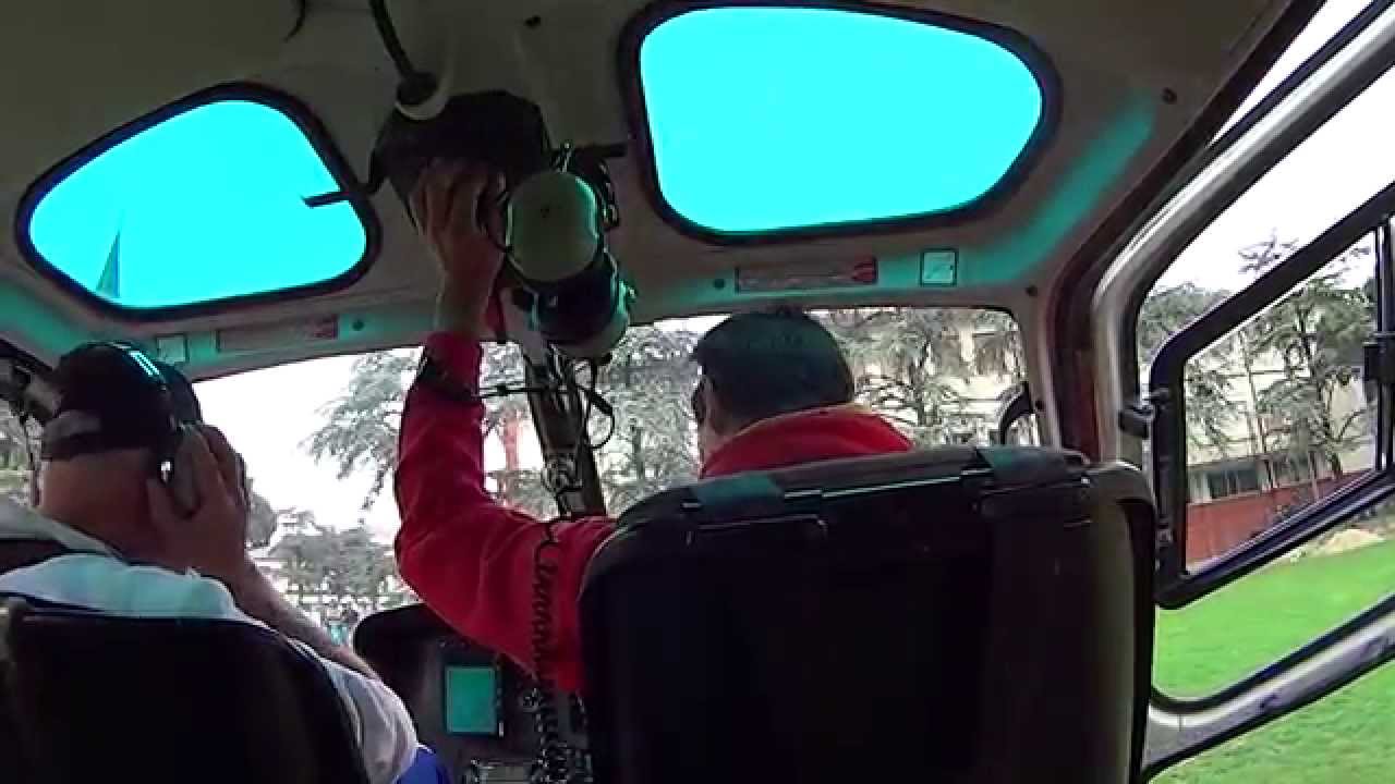 Eurocopter AS350 Turbine Sound and Take Off
