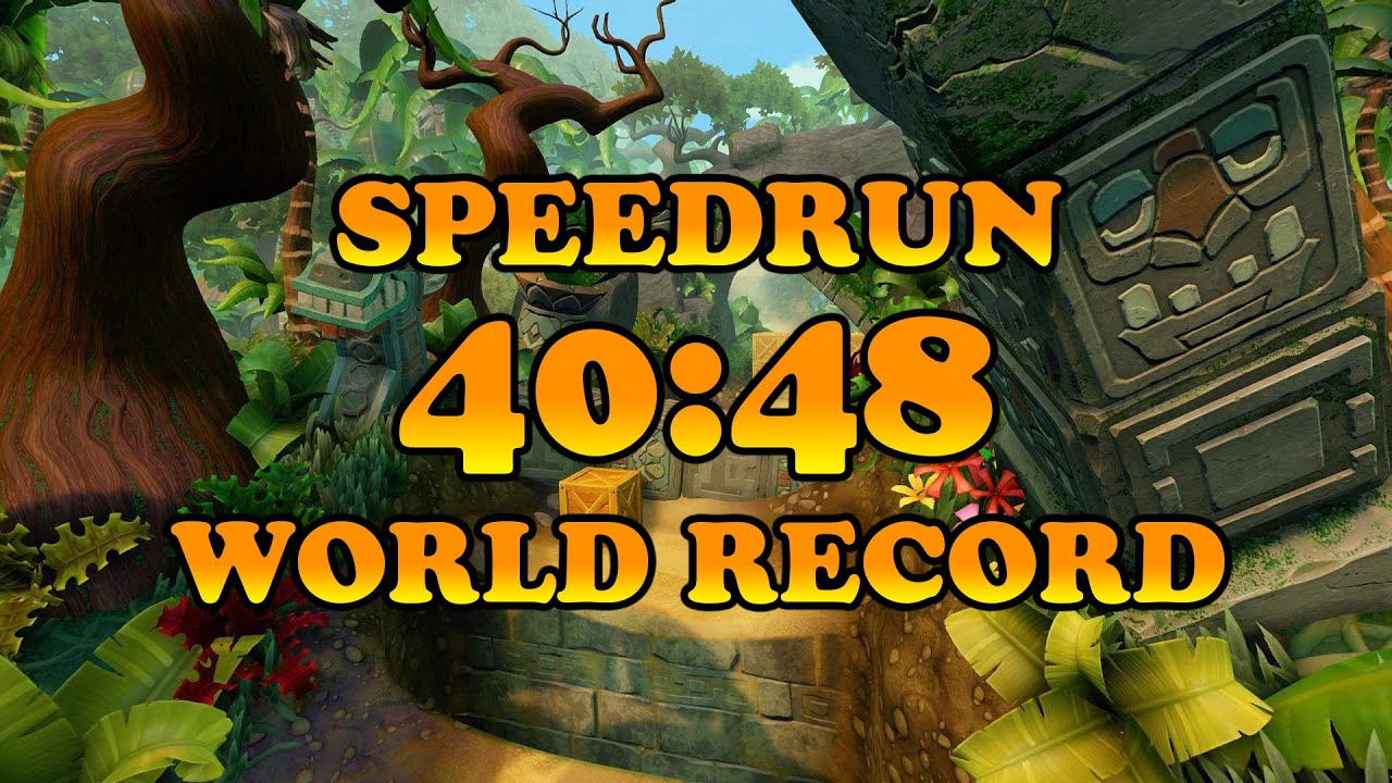Crash Bandicoot NST Any% Speedrun Former World Record in 40:48