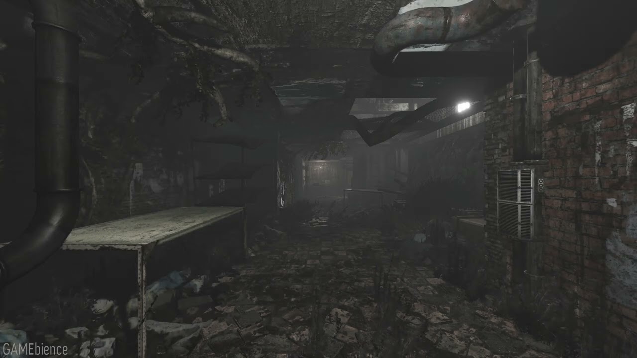 3 Hour - Total Chaos - Maintenance Hall with Radio Static Ambience