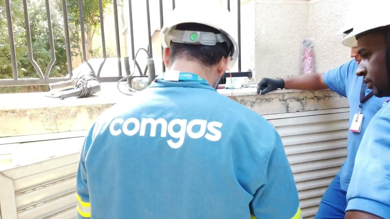 Instala&ccedil;&atilde;o de g&aacute;s para piscina pela COMGAS  / Nascente + Tecnologia + Sustentabilidade + Servi&ccedil;o