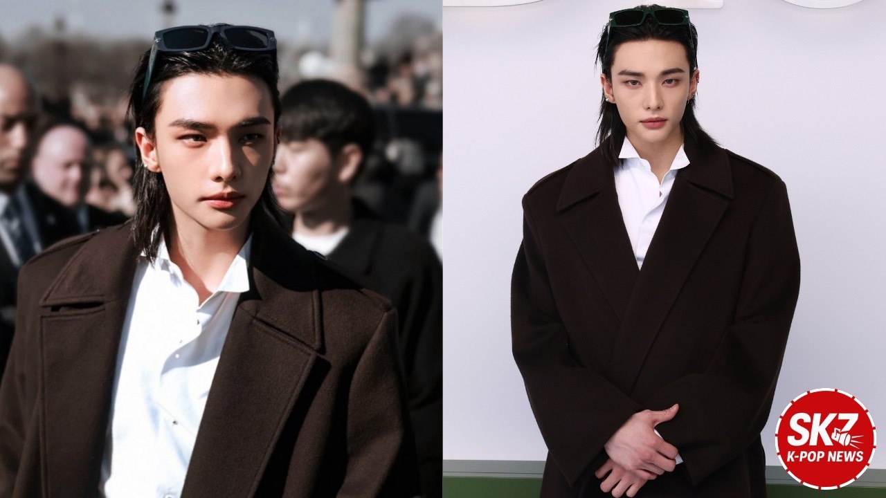 Хёнджин из Stray Kids поразил всех на показе Dior осень-зима 2026 в Париже! Элегантный и эффектны...