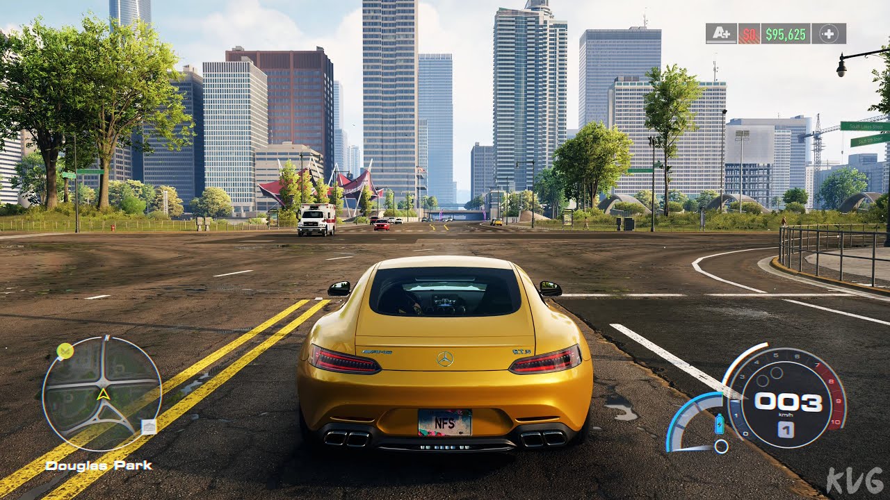 Need for Speed Unbound - Mercedes-AMG GT S Coupe 2019 - Open World Free Roam Gameplay
