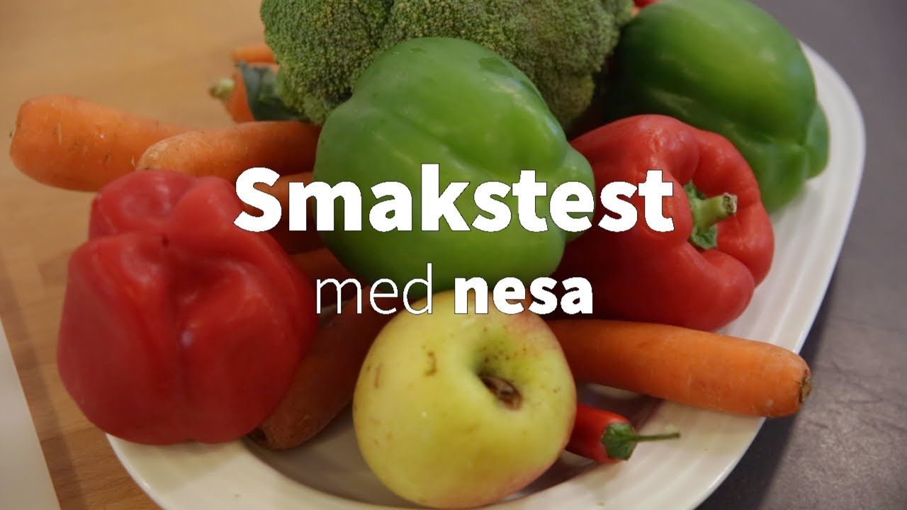 Smakstest med nesa