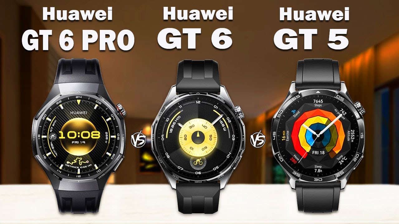 Huawei Watch GT 6 Pro Vs GT 6 Vs GT 5 | Which One Should You Buy?