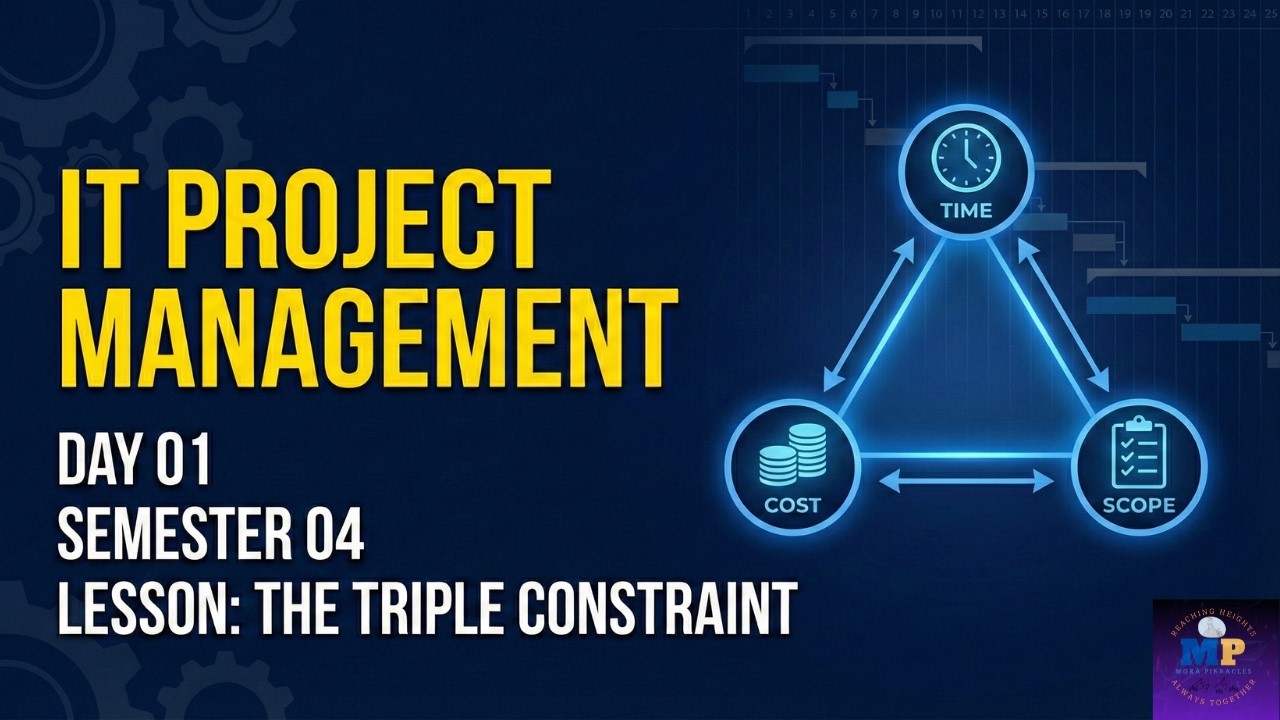 Day 01 | IT Project Management | Isuri Ambepitiya | Mora Pinnacles
