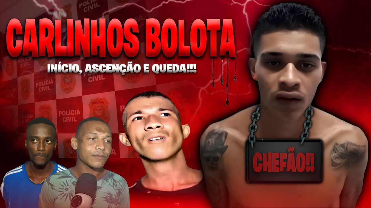 A SINISTRA TRAJETÓRIA DE CARLINHOS BOLOTA NO CRIME EM BACABAL!!