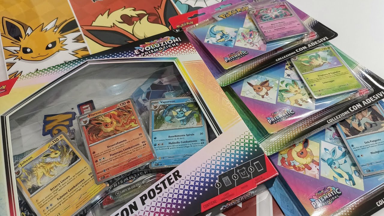 Apriamo Pokemon EVOLUZIONI PRISMATICHE