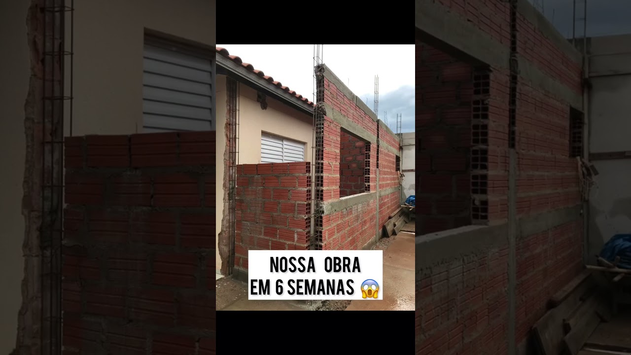 Como est&aacute; a nossa obra em apenas 6 semanas 🥰 #diariodeobra #ecovitaconstrutora #reforma