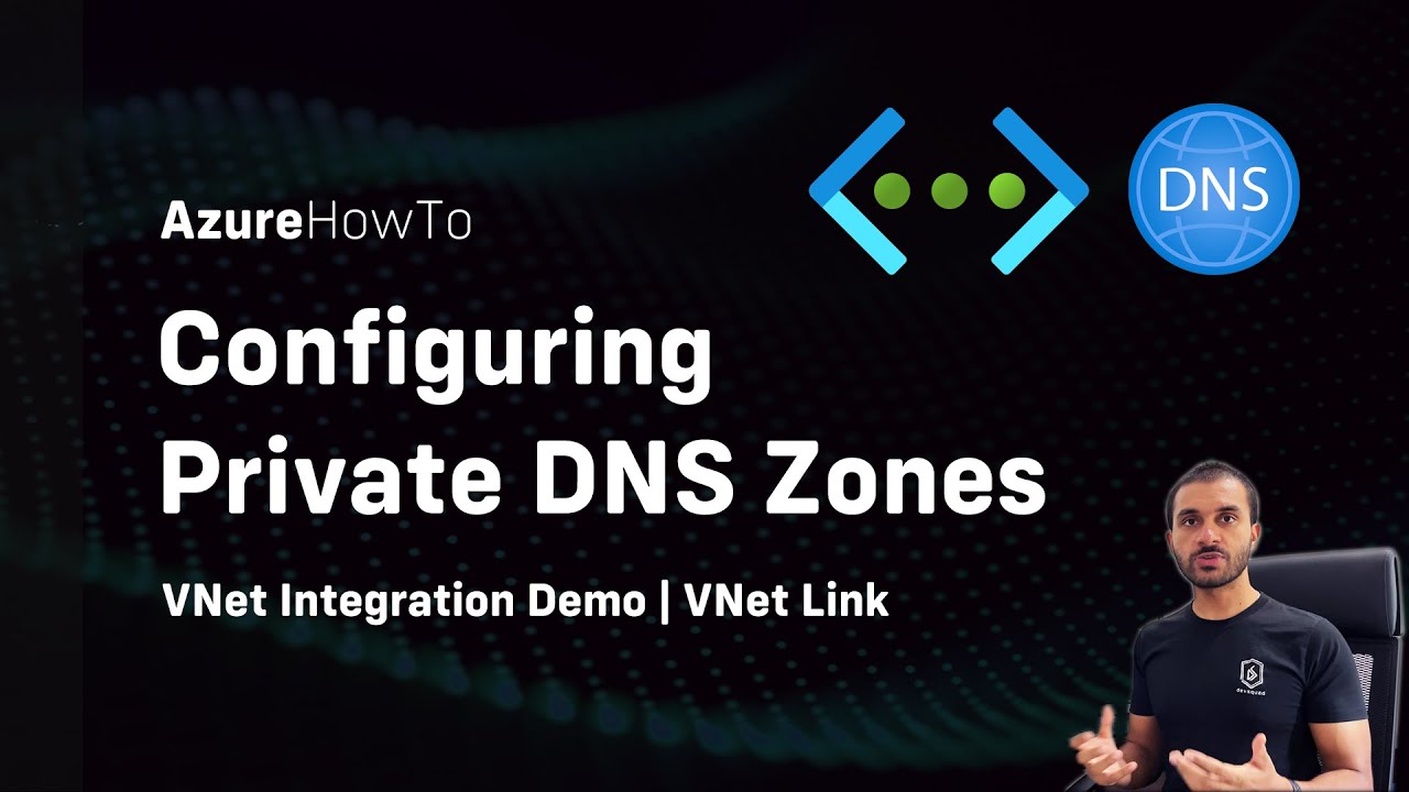 Пошаговое руководство по виртуальной сетевой ссылке для частной зоны DNS Azure