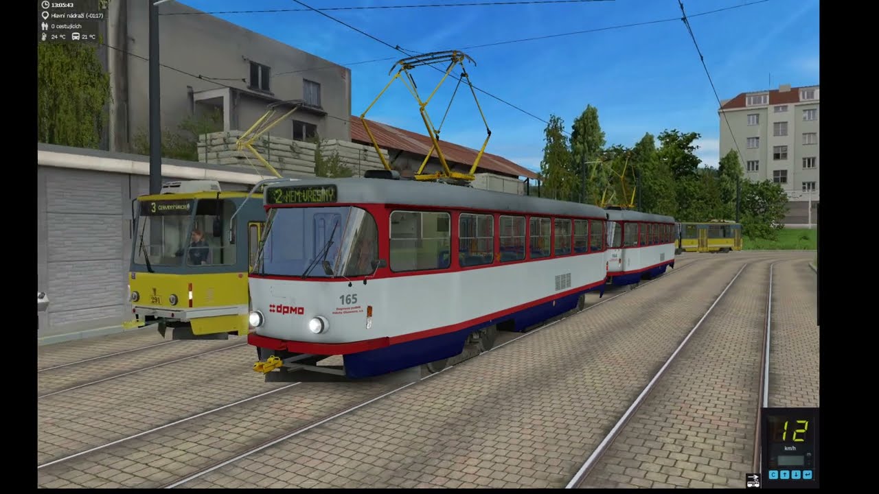 MHD Simt linka 2 - Hlavní nádraží - Nemocnice Vřesiny