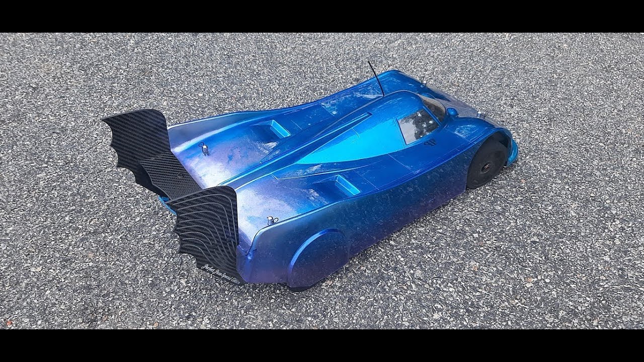 ARRMA/PERFECT PASS GT CAR.  Rc speed run...  shooting for 170mph... Fallin a bit short