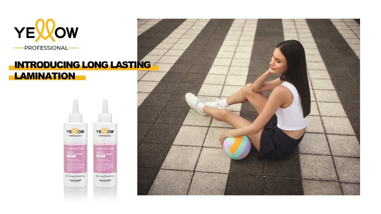 YELLOW Professional Long Lasting Lamination