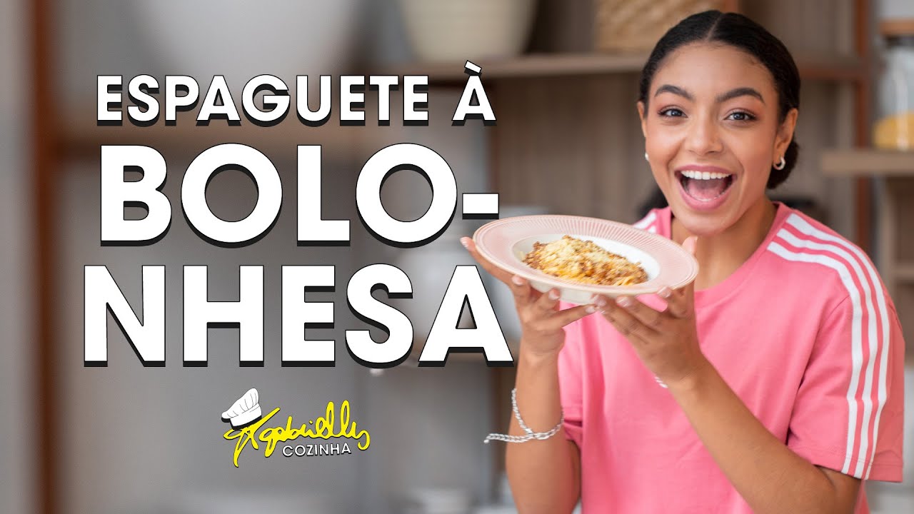 Any Gabrielly Cozinha: Espaguete à Bolonhesa