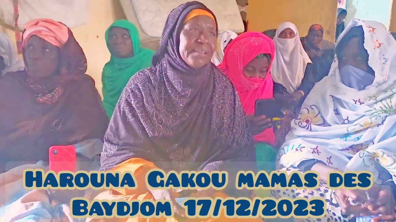 Harouna Gakou mamans de Baydjom