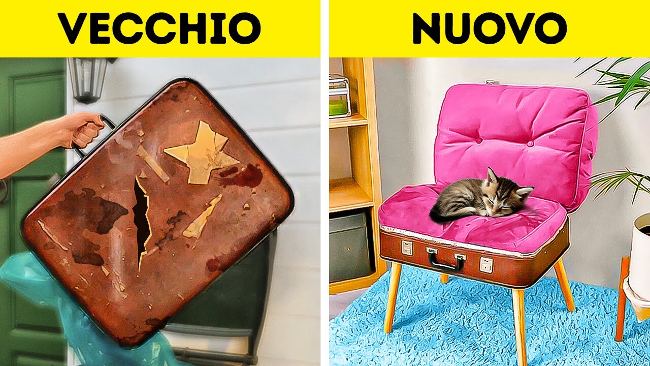 Dal vecchio all'oro 🌟 Splendidi trucchi riciclabili! ♻️
