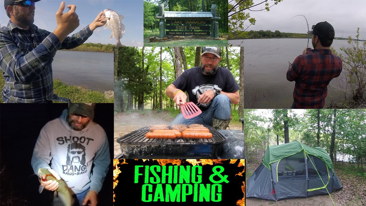 Fishing & Camping at Lake Tawakoni State Park!