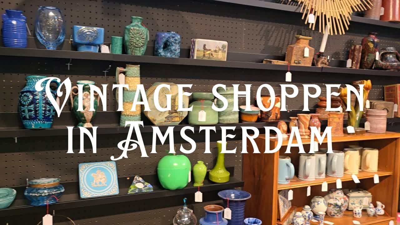 Ga met ons mee antiek & vintage shoppen in Amsterdam! Zo verliefd op deze vondsten 🥰