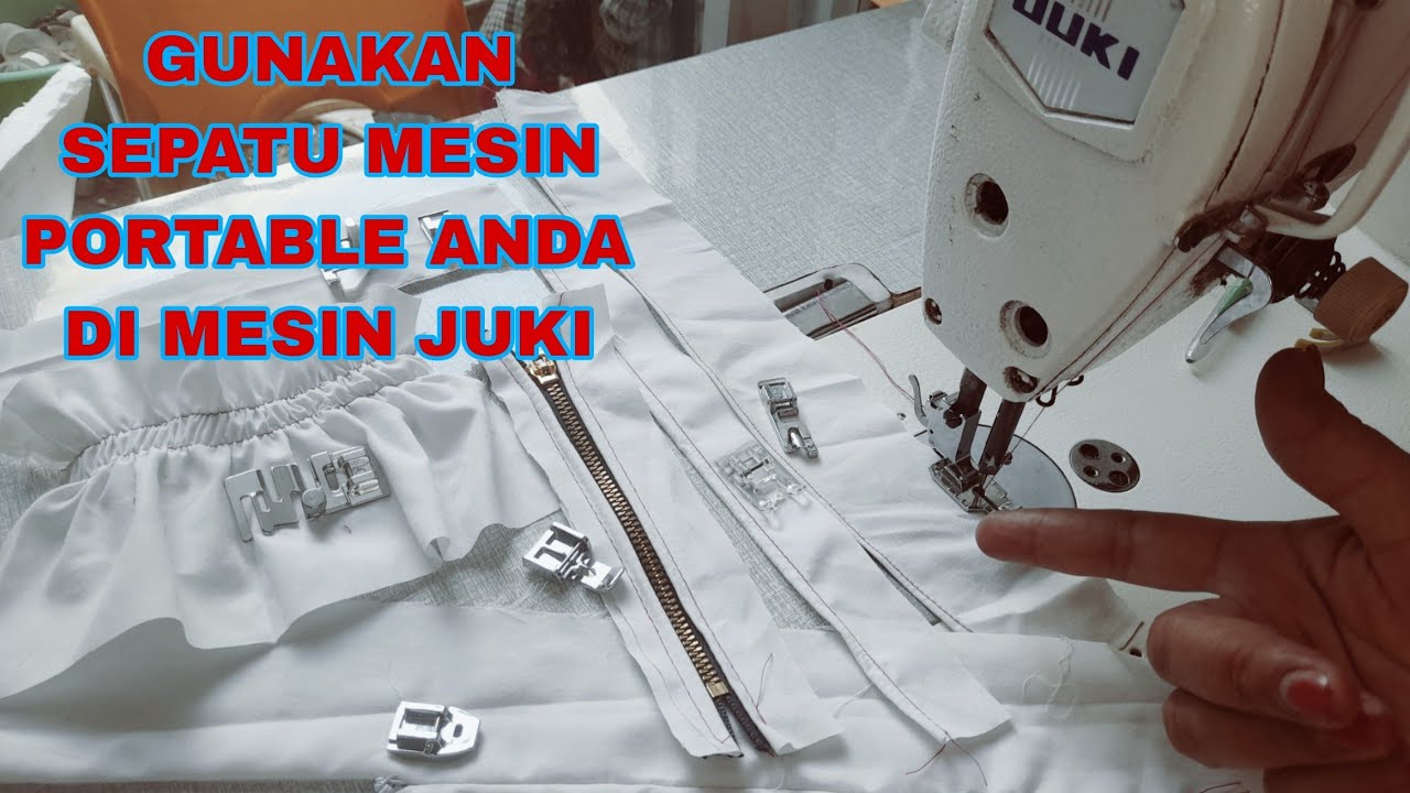 Mungkin Anda Belum Tahu,Sepatu Mesin Jahit Portable Bisa Untuk Juki