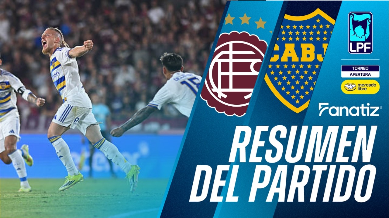 Lanus 0 vs. 3 Boca Juniors - Resumen del Partido | #TorneoApertura2026