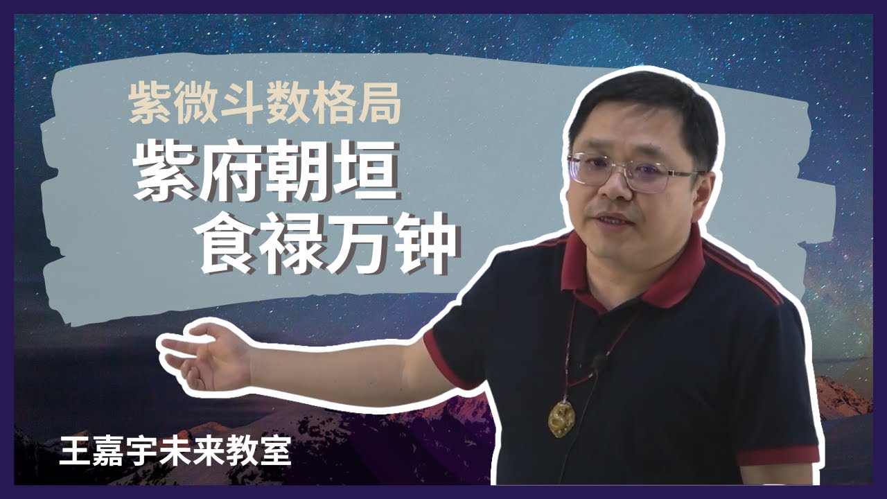 紫微斗数格局#27】紫府朝垣‧食禄万钟｜王嘉宇未来教室