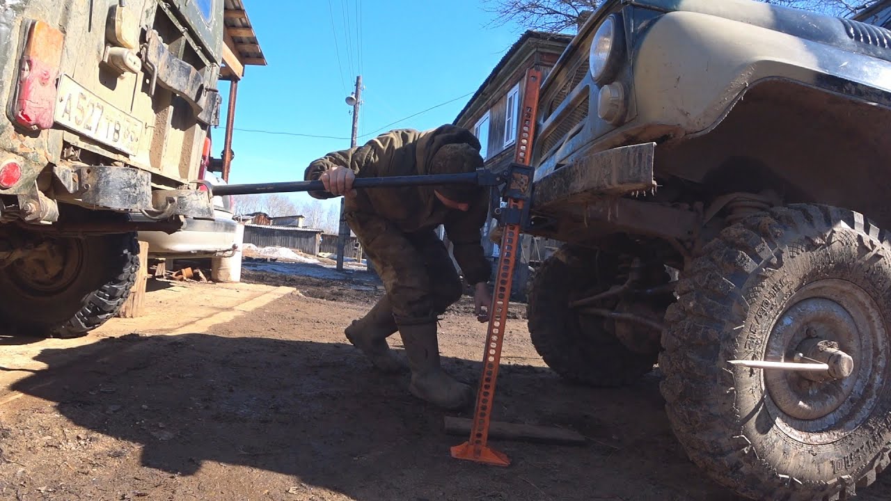 Замена привода переднего моста УАЗ. Дело было не в БОБИНЕ.