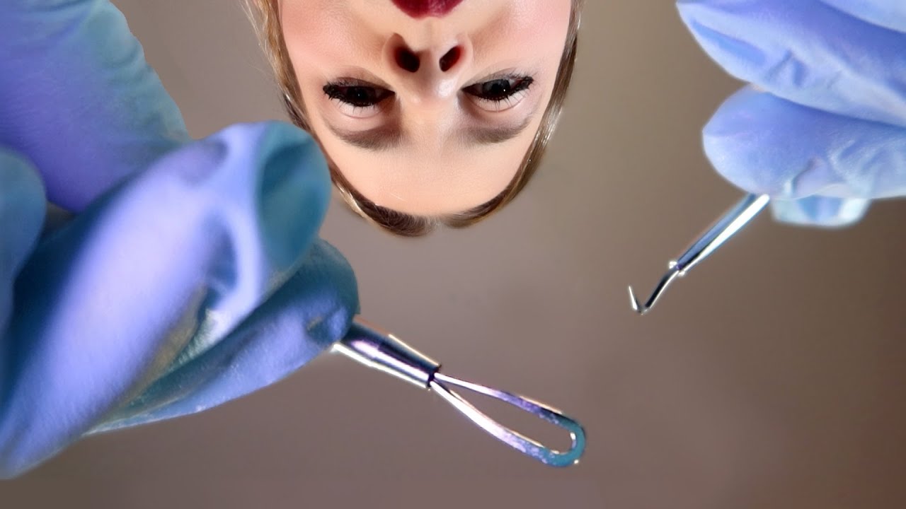 ASMR Dermatologist Skin Assessment, Blackheads Extractions & Scalp Check
