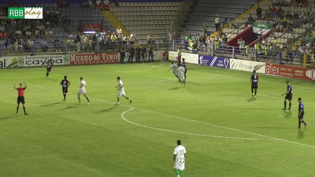 Resumen del partido Extremadura UD-Real Betis (1-1)