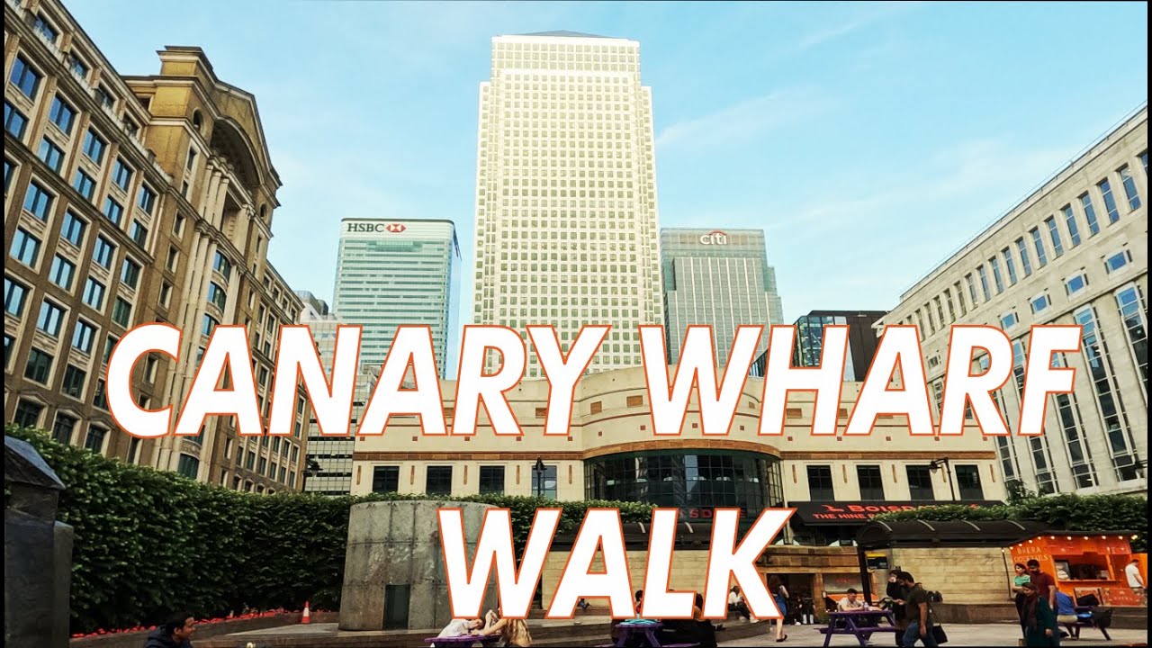 🇬🇧 London Canary wharf Walking Tour 4K, London Walk, Westferry DLR Station to Cabot Square
