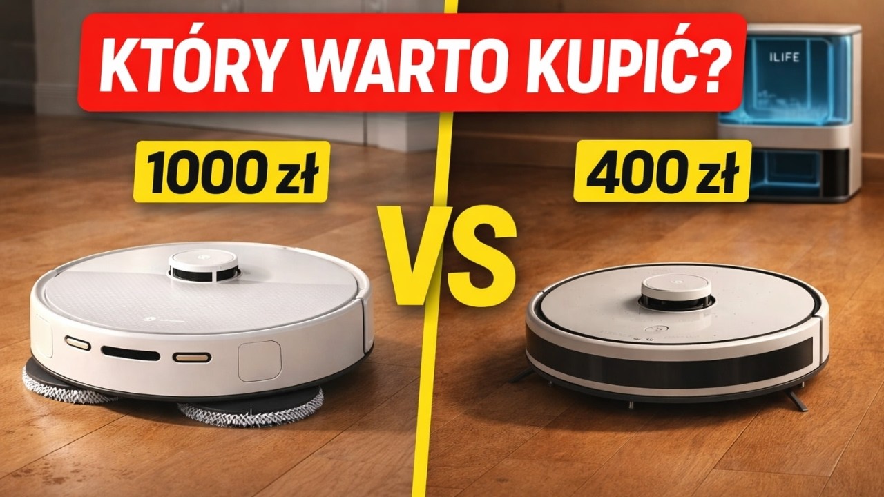 ROBOT SPRZĄJĄCY za 400zł vs 1000zł? Czy warto dopłacić? iLife A30 Pro vs Lefant M3L