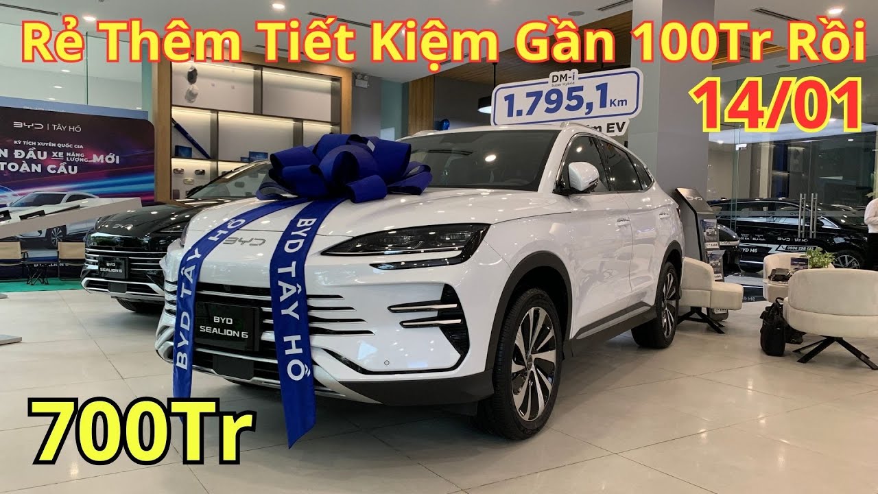 ✅Giá Khuyến Mại BYD Sealion 6 Giữa Tháng 1. Tăng Khuyến Mại Rẻ Thêm Tiết Kiệm Gần 100Tr |Xegiatot24h