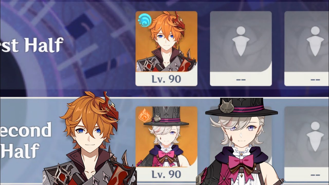 【Genshin Impact】Ver.4.0 Spiral Abyss Floor 12 Childe(C1) & Lyney / タルタリヤ&リネの両単騎で螺旋12層【原神】