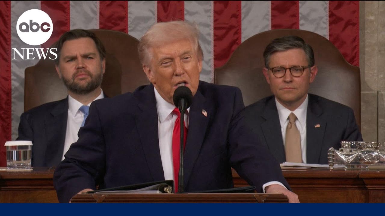 Trump spars with Dems, touts economy in longest State of the Union address
