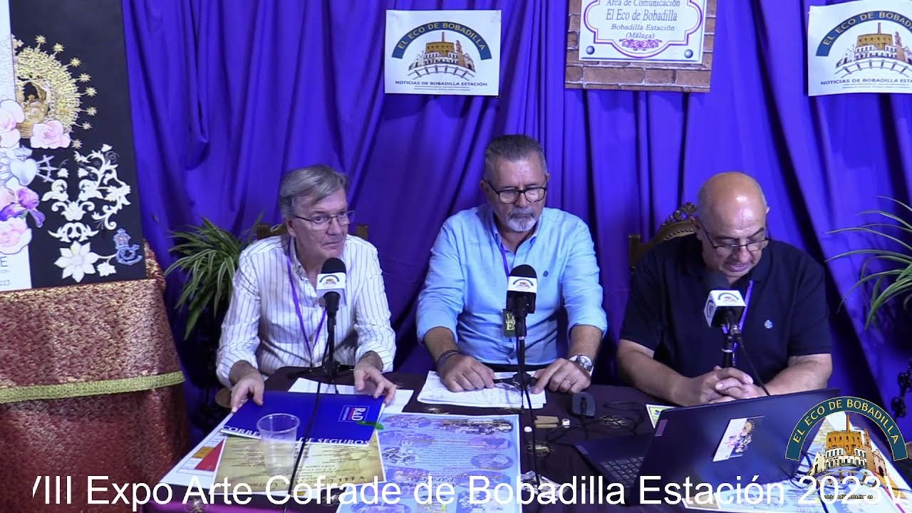 Directo VIII Expo Arte Cofrade de Bobadilla Estación primer día 7/10/2023