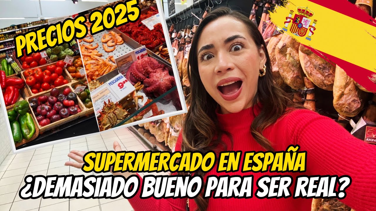 SUPERMERCADO en ESPAÑA 2025 ¿más BARATO que LATAM? 🇪🇸🇵🇦 ¿LOS REYES DE EUROPA?