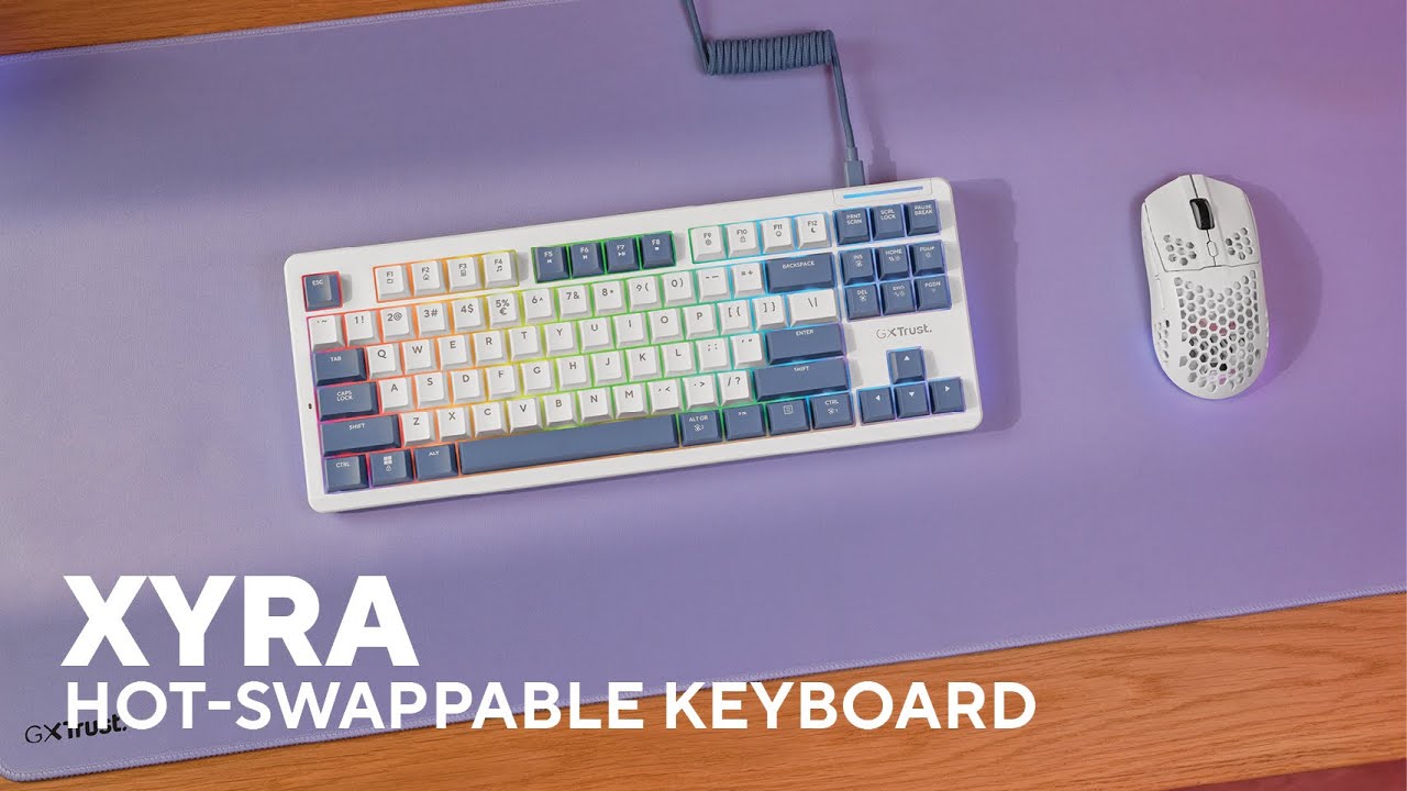 Meet the Xyra TKL Gasket Mechanical Gaming Keyboard!