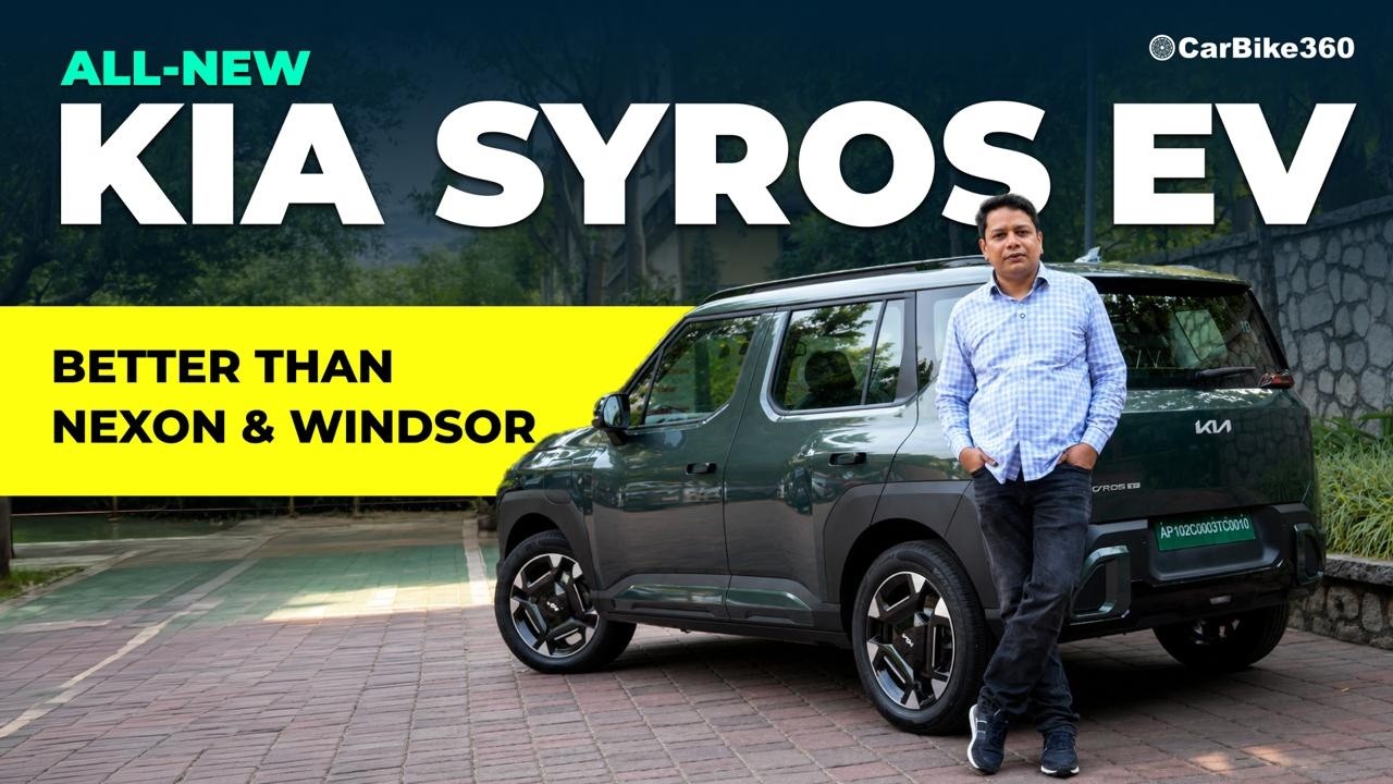 2026 Kia Syros EV Review - Better than Tata Nexon EV and MG Windsor?